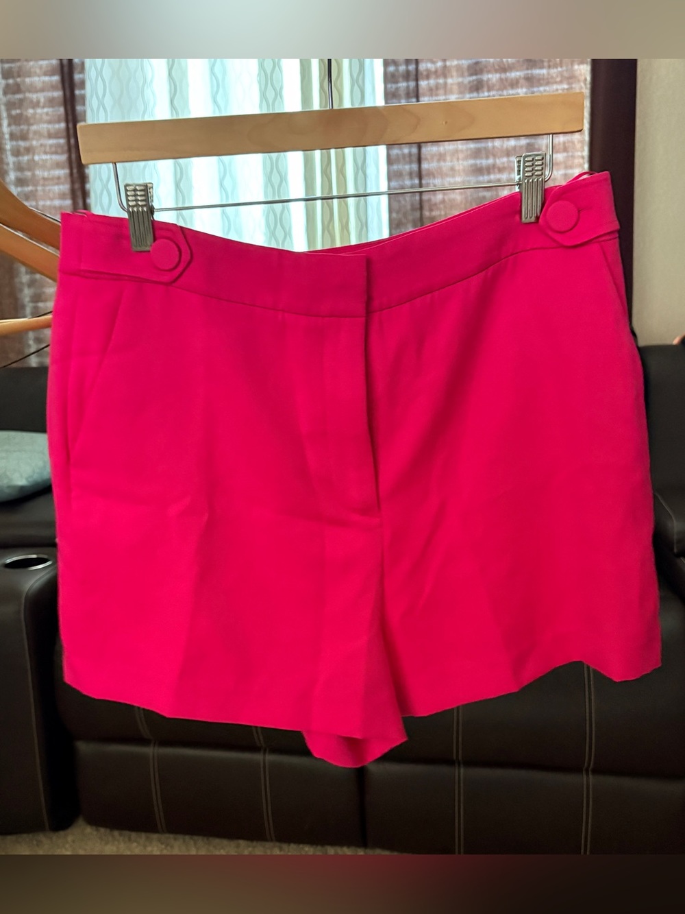 Women's Tailored Hot Pink Shorts